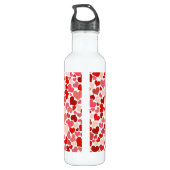 Harten voor altijd waterfles (Achterkant)