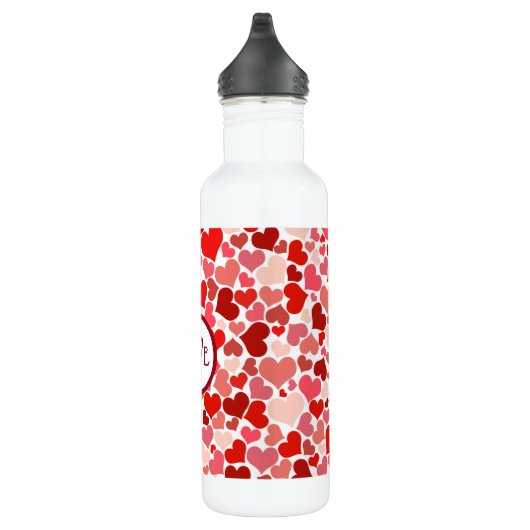 Harten voor altijd waterfles  (Rechts)