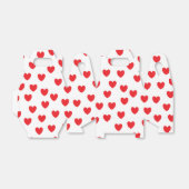 Harten voor doos bedankdoosjes (Uitgevouwen)