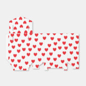 Harten voor doos bedankdoosjes (Uitgevouwen)