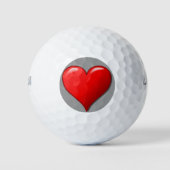 Harten voor Golf Golfballen (Voorkant)
