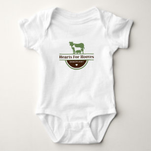 Harten voor hoeven Logo Romper