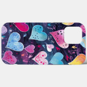  harten voor Valentijnsdag Case-Mate iPhone Case (Achterkant (horizontaal))