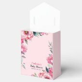 Harten Vrouw Speelkaart Roze Baby Shower Bedankdoosjes (Geopend)