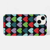 Harten worden genomen iPhone hoesje (Achterkant horizontaal)