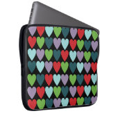 Harten worden genomen laptop sleeve (Voorkant Rechts)