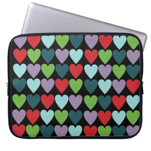 Harten worden genomen laptop sleeve