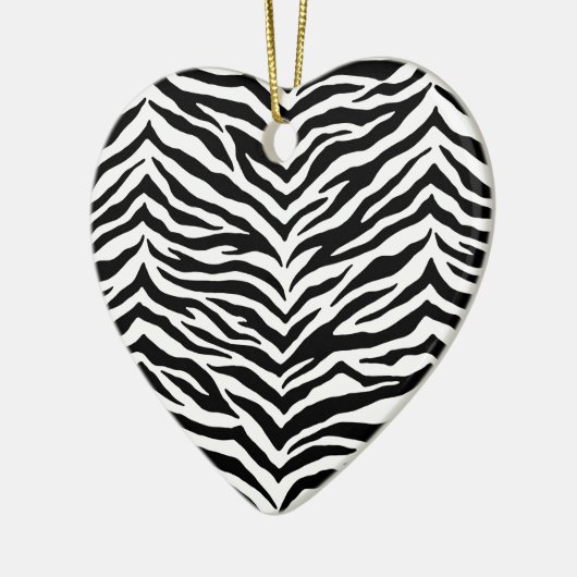 Harten zebra ornament (Links)