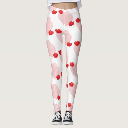 Harten zijn zware harten leggings (Voorkant)