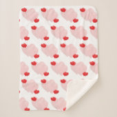 Harten zijn Zware Harten Sherpa Deken (Voorkant)