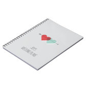  hartenblad notitieboek (Linkerzijde)