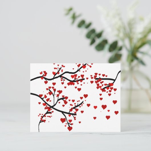 Hartenboom Briefkaart (Staand voorkant)