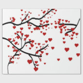 Hartenboom Cadeaupapier (Vlak)