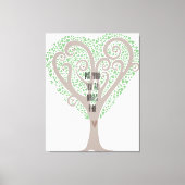 Hartenboom Canvas Afdruk (Voorkant)