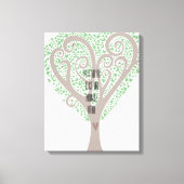 Hartenboom Canvas Afdruk (Voorkant)
