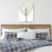 Hartenboom Canvas Afdruk (Insitu (Slaapkamer))
