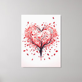 Hartenboom Canvas Afdruk