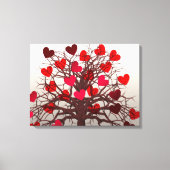 Hartenboom Canvas Afdruk (Voorkant)