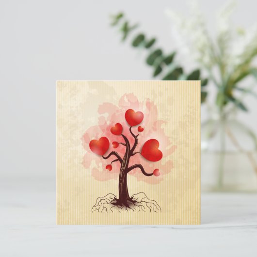 Hartenboom Kaart (Staand voorkant)