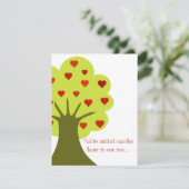 Hartenboom Kaart (Staand voorkant)