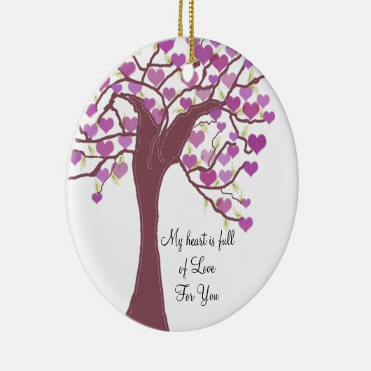 Hartenboom Keramisch Ornament (Rechts)