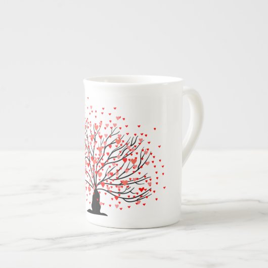 Hartenboom Porselein Kop (Voorkant rechts)