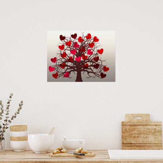 Hartenboom Poster (Keuken)