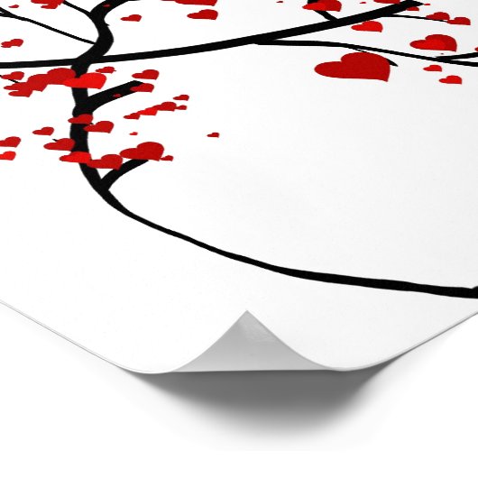 Hartenboom Poster (Hoek)