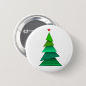 Hartenboom Ronde Button 5,7 Cm (Voorkant /achterkant)