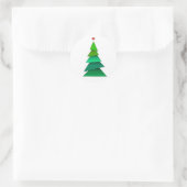 Hartenboom Ronde Sticker (Tas)