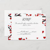 Hartenboom RSVP Kaartje (Voorkant / Achterkant)