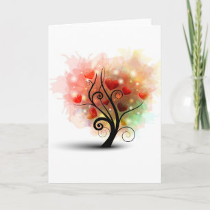 Hartenboomkaart Kaart