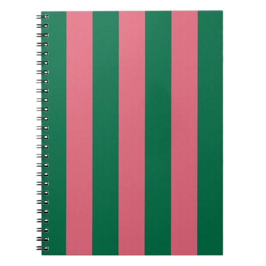 Hartendief Roze Pickle Groene Streep Notitieboek (Voorkant)