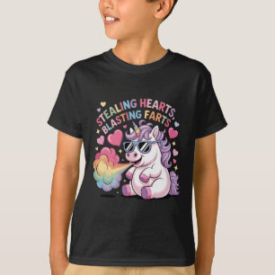 Hartendief Stinkende Eenhoorn Valentijn _ T-shirt