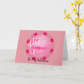 Hartendoos Foto Krans Kaart (Gele Bloem)