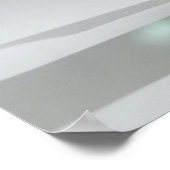 *~*~ Hartengel Vleugels AP78 Blauwgroen Opal Poste Poster (Hoek)