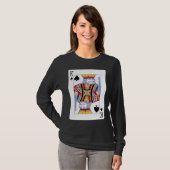 Hartenheer Speelkaart T-shirt (Voorkant volledig)