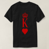  hartenkoning t-shirt (Design voorkant)