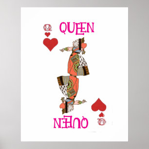 HARTENKONINGIN - ALICE IN WONDERLAND POSTER