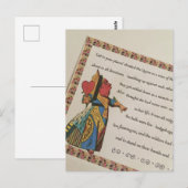 Hartenkoningin Ansichtkaart Briefkaart (Voorkant / Achterkant)