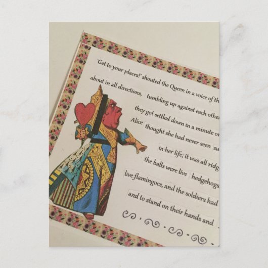 Hartenkoningin Ansichtkaart Briefkaart (Voorkant)