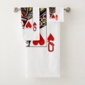 Hartenkoningin bad handdoek (Insitu)