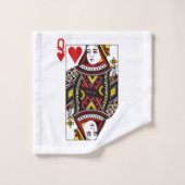 Hartenkoningin bad handdoek (Wasdoekje)
