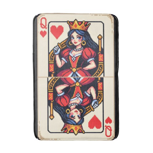 Hartenkoningin Badmat (Voorkant Verticaal)