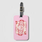 Hartenkoningin Bagagelabel (Voorkant (verticaal))