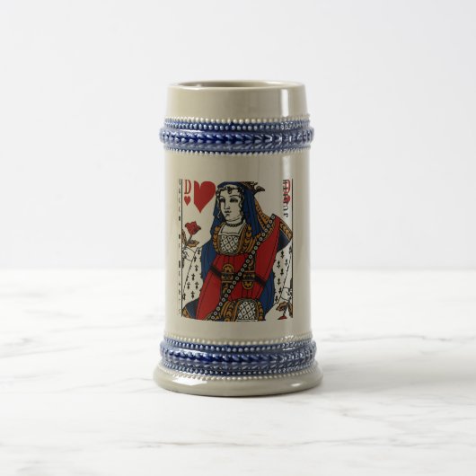 Hartenkoningin -  Beer Stein Bierpul (Center)