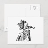 Hartenkoningin Briefkaart (Voorkant / Achterkant)