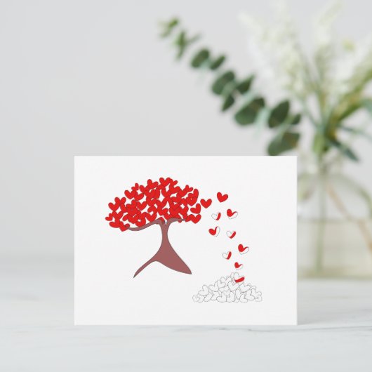 Hartenkoningin Briefkaart (Staand voorkant)