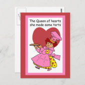 Hartenkoningin Briefkaart (Voorkant / Achterkant)