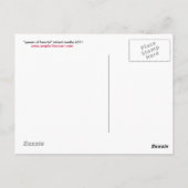 Hartenkoningin Briefkaart (Achterkant)